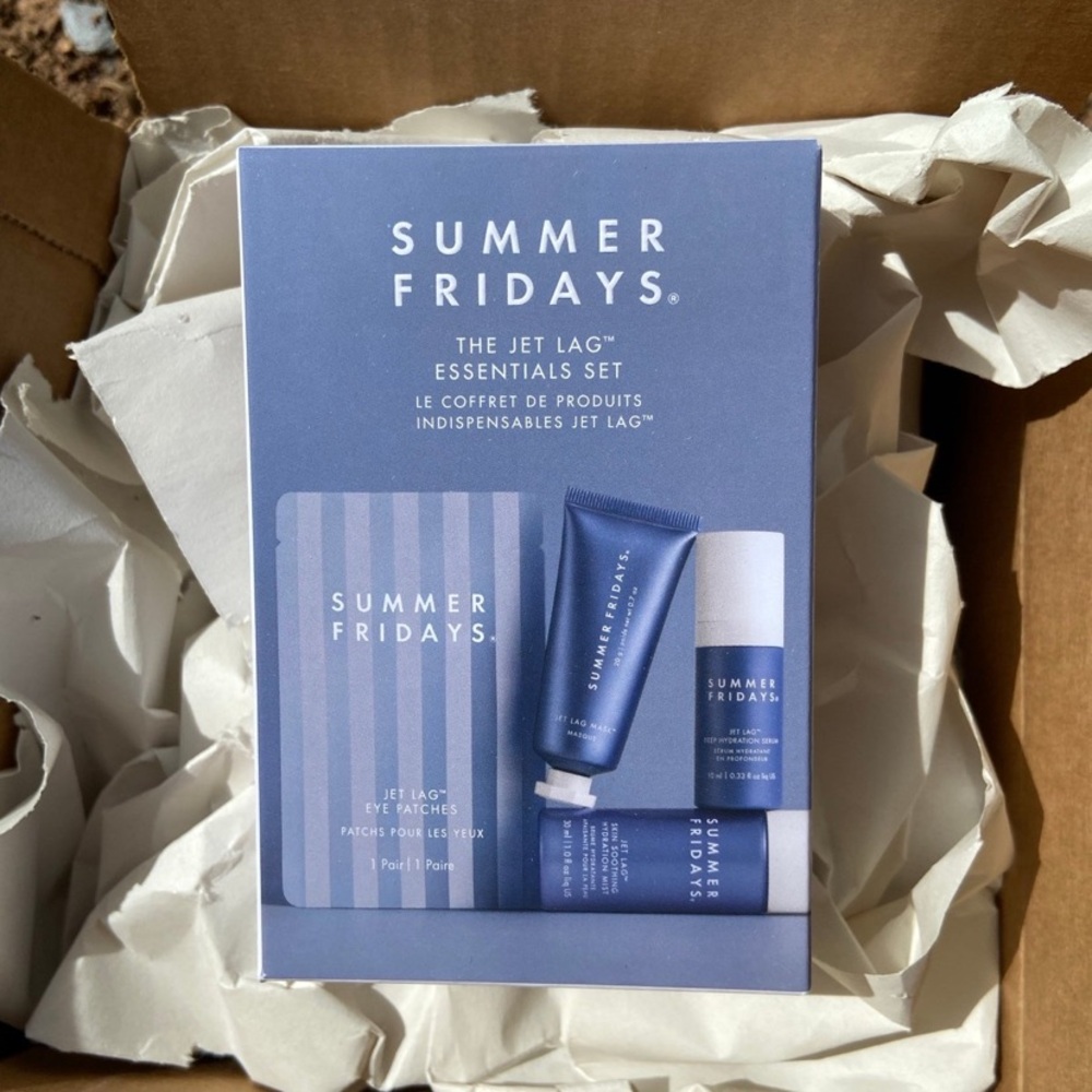 New Summer Fridays The Jet Lag Essentials Hydration Set Travel